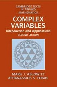 Enlarge image Cover: Complex Variables - Cambridge University Press