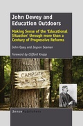 Cover: John Dewey and Education Outdoors - Brill