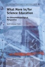 Cover: What More in/for Science Education - Brill