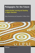 Cover: Pedagogies for the Future - Brill