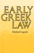 Cover: Early Greek Law - University of California Press