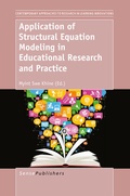 Cover: Application of Structural Equation Modeling in Educational Research and Practice - Brill