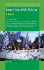 Cover: Learning with Adults - Brill