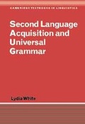 Cover: Second Language Acquisition and Universal Grammar - Cambridge University Press