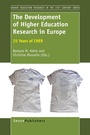 Cover: The Development of Higher Education Research in Europe - Brill