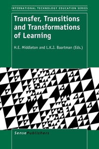 Enlarge image Cover: Transfer, Transitions and Transformations of Learning - Brill