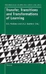 Cover: Transfer, Transitions and Transformations of Learning - Brill