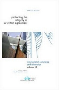 Enlarge image Cover: Protecting the Integrity of a Written Agreement - Eleven International Publishing