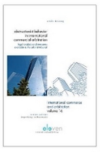 Abbildung von: Obstructionist Behavior in International Commercial Arbitration - Eleven International Publishing