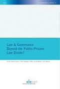 Cover: Law and Governance - Beyond the Public-Private Law Divide? - Eleven International Publishing