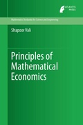 Cover: Principles of Mathematical Economics - Atlantis Press (Zeger Karssen)
