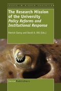 Cover: The Research Mission of the University - Sense Publishers