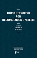 Cover: Trust Networks for Recommender Systems - Atlantis Press