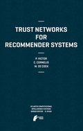 Cover: Trust Networks for Recommender Systems - Atlantis Press (Zeger Karssen)