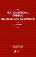 Cover: Multidimensional Integral Equations and Inequalities - Atlantis Press (Zeger Karssen)