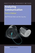 Cover: Analyzing Communication - Sense Publishers