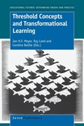 Cover: Threshold Concepts and Transformational Learning - Sense Publishers