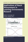 Cover: Applications of Rasch Measurement in Learning Environments Research - Sense Publishers