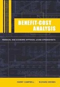 Cover: Benefit-Cost Analysis - Cambridge University Press