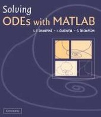 Enlarge image Cover: Solving ODEs with MATLAB - Cambridge University Press