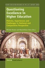 Cover: Questioning Excellence in Higher Education - Sense Publishers
