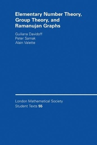 Abbildung von: Elementary Number Theory, Group Theory and Ramanujan Graphs - Cambridge University Press