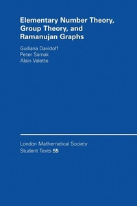 Abbildung von: Elementary Number Theory, Group Theory and Ramanujan Graphs - Cambridge University Press