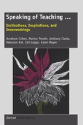 Cover: Speaking of Teaching . . . - Sense Publishers