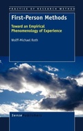 Cover: First-Person Methods - Sense Publishers