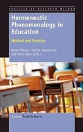 Cover: Hermeneutic Phenomenology in Education - Sense Publishers