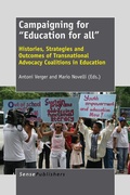 Cover: Campaigning for ""Education for all"" - Sense Publishers