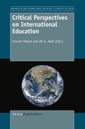 Cover: Critical Perspectives on International Education - Sense Publishers