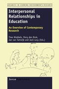 Cover: Interpersonal Relationships in Education - Sense Publishers
