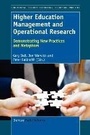 Cover: Higher Education Management and Operational Research - Sense Publishers