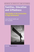 Cover: Families, Education and Giftedness - Sense Publishers