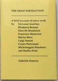 Cover: The Great Substraction - ASA