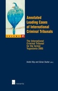 Cover: Annotated Leading Cases of International Criminal Tribunals - Intersentia Publishers