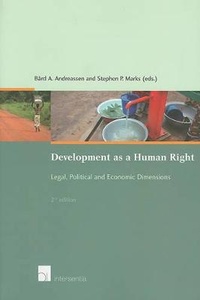 Enlarge image Cover: Development as a Human Right - Intersentia Publishers