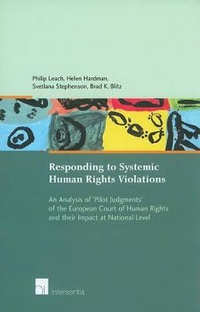 Enlarge image Cover: Responding to Systemic Human Rights Violations - Intersentia Publishers
