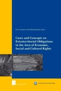 Cover: Cases and Concepts on Extraterritorial Obligations in the Area of Economic, Social and Cultural Rights - Intersentia Publishers