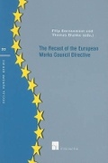 Cover: The Recast of the European Works Council Directive - Intersentia Publishers