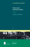 Cover: Enforcement and Enforceability - Intersentia Publishers