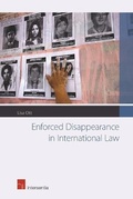 Cover: Enforced Disappearance in International Law - Intersentia