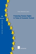 Cover: Protecting Pension Rights in Times of Economic Turmoil - Intersentia Publishers