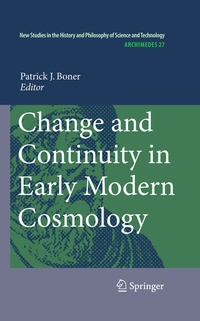 Abbildung von: Change and Continuity in Early Modern Cosmology - Springer