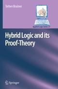 Cover: Hybrid Logic and its Proof-Theory - Springer