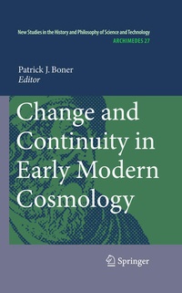 Abbildung von: Change and Continuity in Early Modern Cosmology - Springer