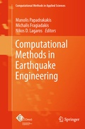 Cover: Computational Methods in Earthquake Engineering - Springer