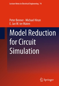 Enlarge image Cover: Model Reduction for Circuit Simulation - Springer