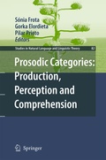 Cover: Prosodic Categories: Production, Perception and Comprehension - Springer